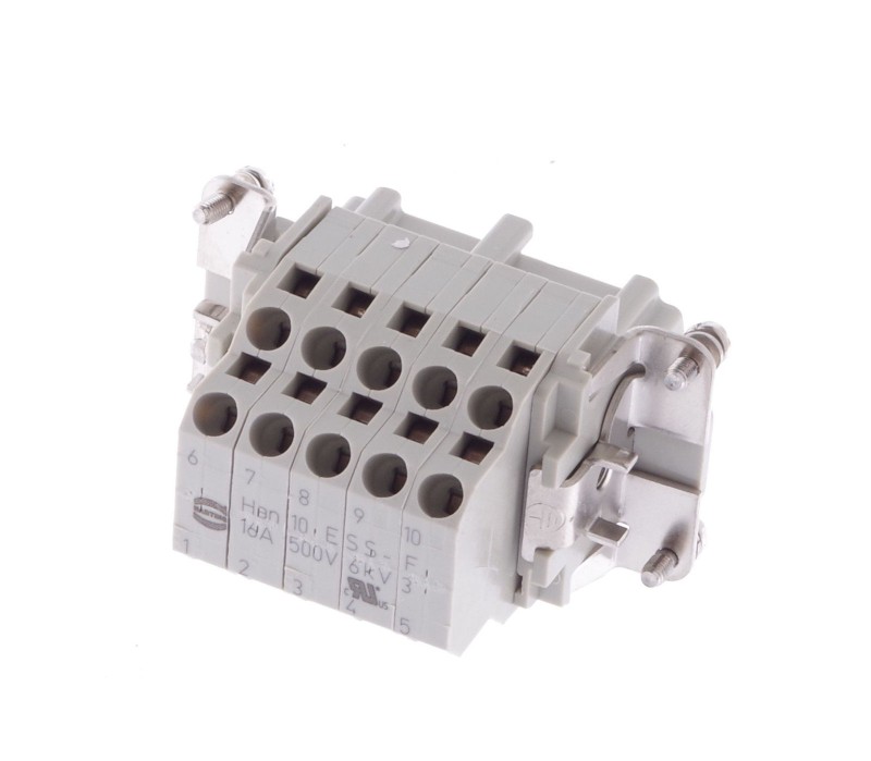 HanR E 10ESS-F Harting, 09 33 010 2772  HAN10 ESS-F HAN10ESSF ! NEW !