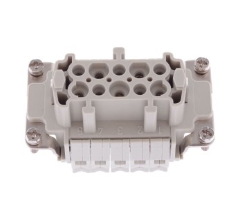 HanR E 10ESS-F Harting, 09 33 010 2772  HAN10 ESS-F HAN10ESSF ! NEW !