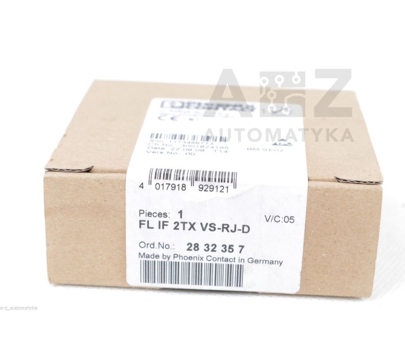PHOENIX CONTACT FL IF 2TX VS-RJ-D FLIF2TXVSRJD 2832357 ! NEW !