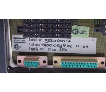 ATLAS COPCO ELEKTRONIKON  1900 0598 22 1900059822
