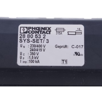 PHOENIX CONTACT FLASHTRAB COMPACT SYS-SET/3 SYSSET3 2880532  ! NEW !