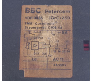 ABB BBC PETERCEM C106.02 C10602