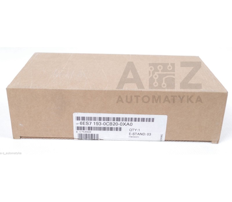 SIEMENS SIMATIC 6ES7 193-0CB20-0XA0 1930CB200XA0 ! NEW ! 