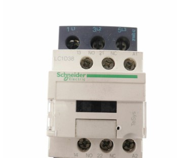 SCHNEIDER LC1D38 48VAC BROKEN MOUNTING EDGE