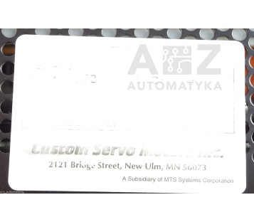 CUSTOM SERVO MOTORS INC. MPA-07 MPA07  9533 
