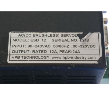 HPB TECHNOLOGY ESD 12 ESD12