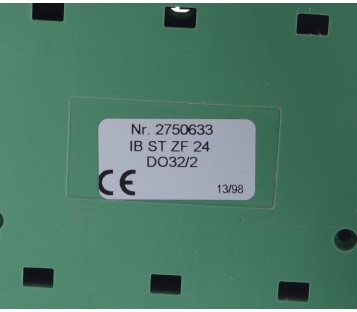 PHOENIX CONTACT IB ST ZF 24 IBSTZF24 2750633  9282748 IB STTB ZF 24 IBSTTBZF24 