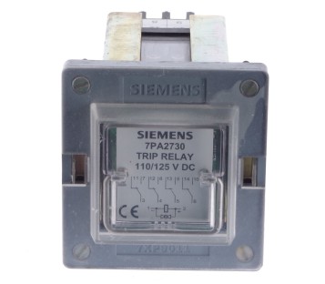 SIEMENS 7PA2730 TRIP RELAY 110/125 V DC 7XP9011 