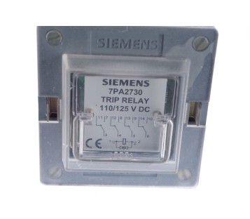 SIEMENS 7PA2730 TRIP RELAY 110/125 V DC 7XP9011 