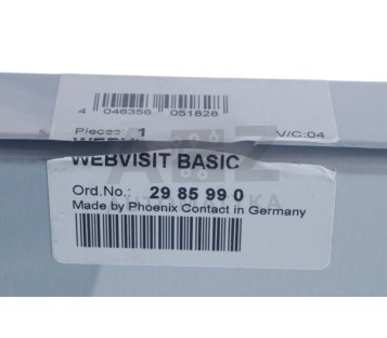 PHOENIX CONTACT VERSION 5.14 514 WEBvISIT BASIC 2985990 