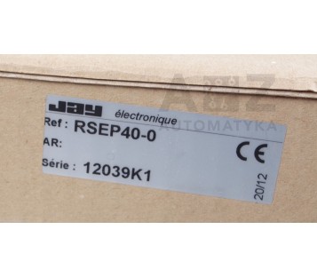 JAY RSEP40-0 RSEP400 ! NEW !