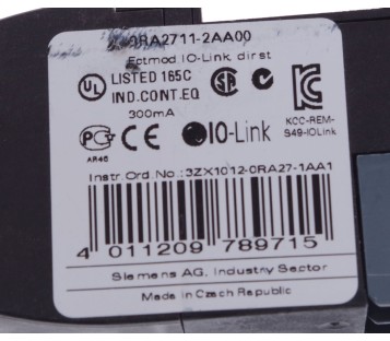 SIEMENS SIRIUS 3RA2711-2AA00 3RA27112AA00 