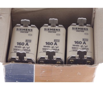 SIEMENS  3NA3836 160A 2486-7819 24867819  3PCS FUSE ! 3PCS ! NEW !