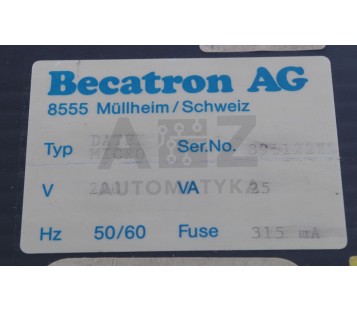 BECATRON AG DATEX MICRO  EX-MICRO V1.00 