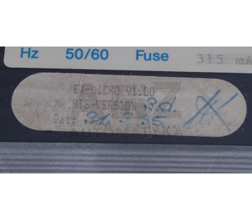 BECATRON AG DATEX MICRO  EX-MICRO V1.00 