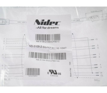 NIDEC NS-5109-Z-SSACFB0100 10MT  NS5109ZSSACFB010010MT ! NEW ! 