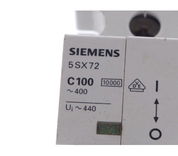 SIEMENS 5SX4340-7 5SX43407  5SX72 C100 CIRCUIT BREAKER T55 C100