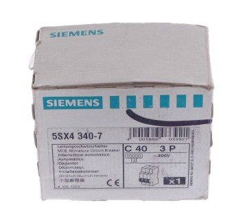 SIEMENS 5SX4340-7 5SX43407  5SX72 C100 CIRCUIT BREAKER T55 C100