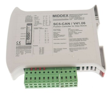 MIDDEX SC5-CAN SC5CAN V41.06 POSITION CONTROLLER FOR STEP MOTORS