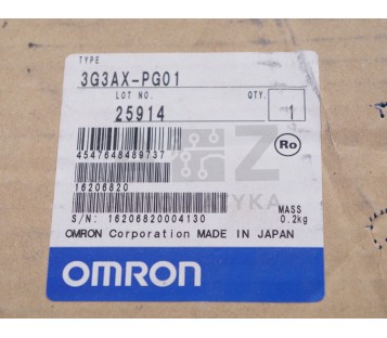 OMRON 3G3AX-PG01 3G3AXPG01 25914 ! NEW !