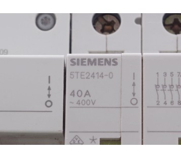 SIEMENS 5SM2642-0 + 5TE2414-0 5TE24140 40A