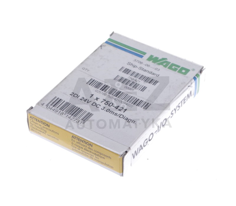 WAGO 750-421 750421  2DI 24V DC  ! NEW !