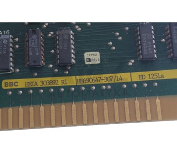 BBC BROWN BOVERI ED 1251A ED1251A HEIA 303892 R1 HE690647-307/14 ABB 