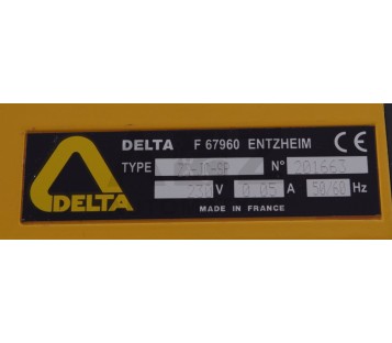 DELTA Z3-JC-SP Z3JCSP Static Hot Metal Detector