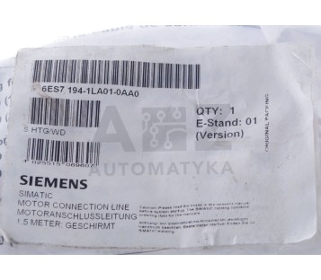 SIEMENS SIMATIC 6ES7 194-1LA01-0AA0  6ES71941LA010AA0 1,5m ! NEW !