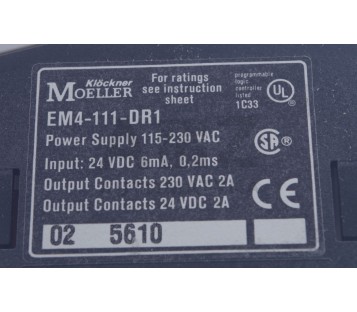 MOELLER  EM4-111-DR1 EM4111DR1 