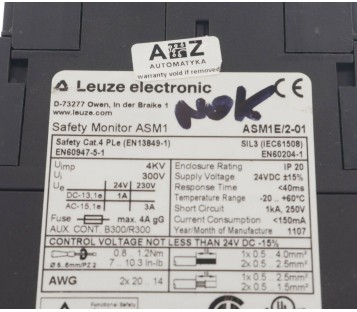 LEUZE ASM 1E/2-01 ASM1E201 ASI ASM1E201