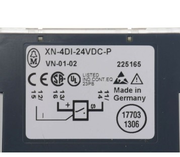MOELLER XN-4DI-24VDC-P 4DIP  XN4DI24VDCP 