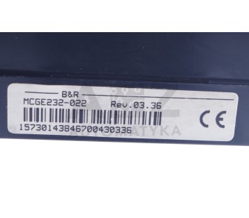 B&R MCGE232-022 MCGE232022  REV.03.36 REV0336 