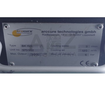 ARCCURE TECHNOLOGIES BK 150 BK150 370352  370076 