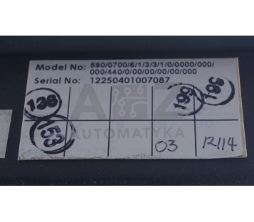 EUROTHERM 590 SERIES 590/0700/6/1/3/3/1/0/0000/000/000/440/0/00/00/00/00/000