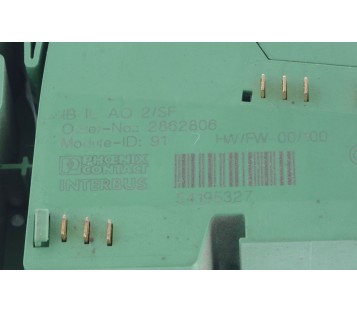 PHOENIX CONTACT IB IL AO 2/SFF IBILAO2SFF 2862806  