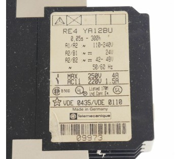 TELEMECANIQUE RE4 YA12BU RE4YA12BU 