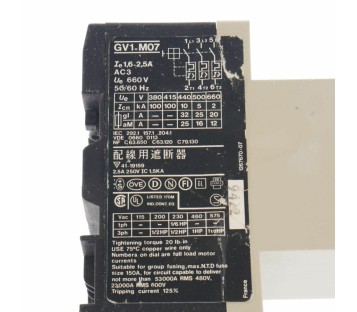 TELEMECANIQUE GV1-M07 GV1M07 