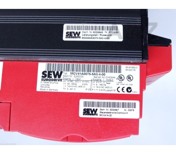 SEW EURODRIVE MCV41A0075-5A3-4-00 ( MCV41A00755A3400 ) 8269335 MDX60A0075