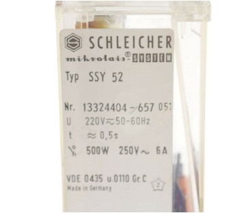 SCHLEICHER SSY 52 SSY52 0,5 S 0,5S 