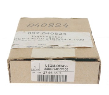 PHOENIX CONTACT UEGM-OE/AV-24DC/24DC/100 2766850 ! NEW ! 