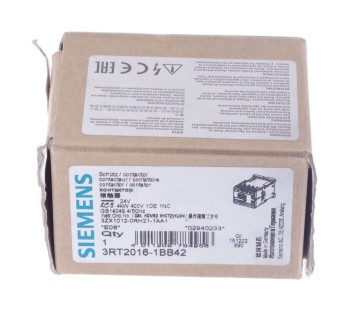 SIEMENS 3RT2016-1BB42 3RT20161BB42 