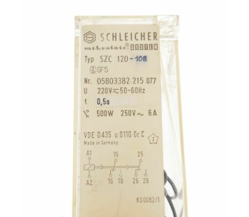 SCHLEICHER SZC 120-108 SZC120-108 SZC120108 0,5S 0,5 S 