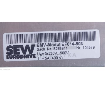 SEW EMV-MODUL EF014-503 EF014503 8263841 104579 