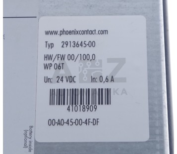 PHOENIX CONTACT 2913645-00 291364500 WP 06T  WP06T WP-06T