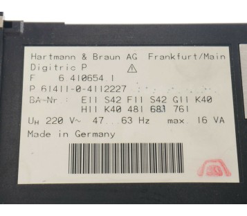 H&B DIGITRIC P 61411 5080127 6.410654.1 