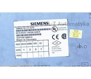 SIEMENS SIMATIC C7 623 C7-623  6ES7623-1AE00-0AE3  ( 6ES76231AE000AE3 )