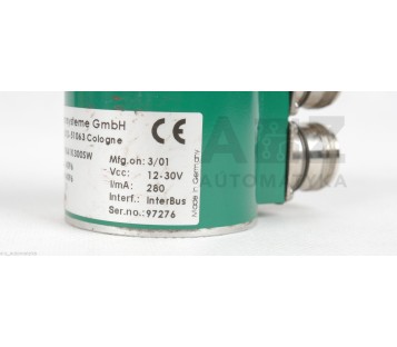 FRABA ENCODER INTERBUS 5812-4096-YBA1K300SW  58124096YBA1K300SW