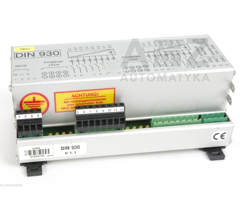 DIN930 DIN 930 V 1.1 V1.1 V11  03080152 INPUT MODULE