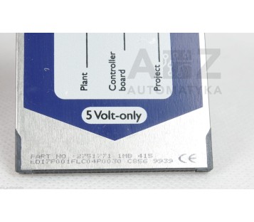 PHOENIX CONTACT INTERBUS FLASCHCARD 2751771 1MB 415 EDI7P001FLC04P0030 C856 9939
